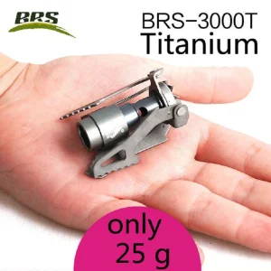 BRS-3000T  Titanium Mini Camping Gas Burners