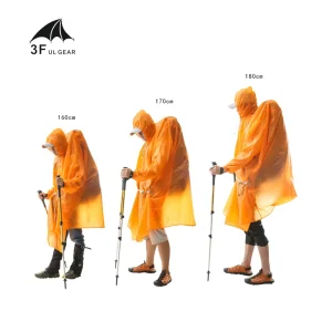 3F Ul Gear Single Person Ultralight Hiking Raincoat