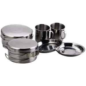 8Pcs Camping Cookware Set for Hiking