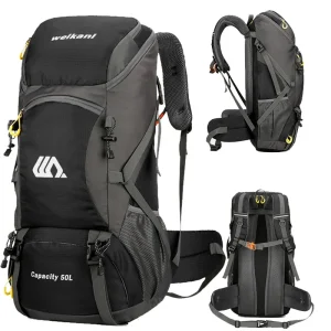 50L Travel Backpack Camping Men Large Hiking Bag