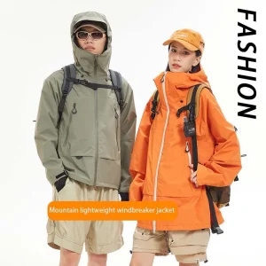 New Men Waterproof Windproof Hiking Jacket